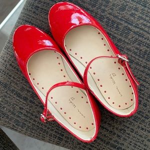 Adorable Zara Patent Red Shoes - Size 27 (US 10)